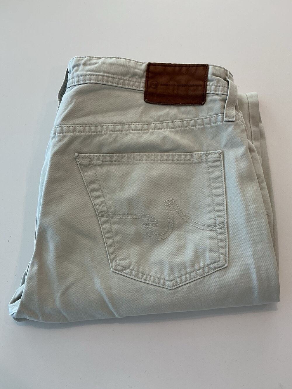 AG Adriano Goldschmied Men’s Khaki Jeans Size 36R